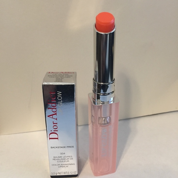 Christian Dior Dir Addict Lip Glow 004 Coral Nwt